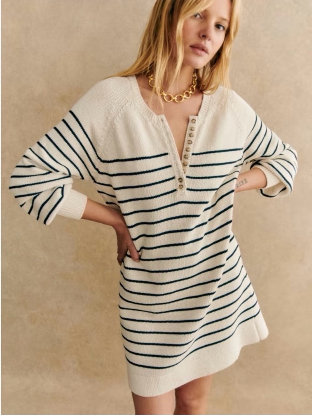 Sézane Leontine dress size Small
